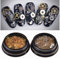 VASANA 2 Boxen (200–300 Stück) gemischtes Muster, ultradünn, 3D-Metall, Steampunk-Zahnräder, Charms, DIY-Anhänger, Uhr, Rad, Nagelkunst, Dekoration, Legierung, Maniküre, DIY-Nagelspitzen, Zubehör