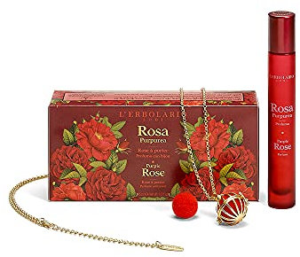 L'Erbolario ROSA PURPUREA Rose à Porter: profumo 15 ml con bijou – Edizione Limitata 15 ml