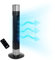Princess Ventilatore a colonna silenzioso- Altezza 103 cm - 3 modalità e 3 velocità - Oscillazione - Connesso (Nero)
