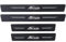 EAGLEG 4pcs Car Outer Door Sill Protector Kick Plates for Fo-rd Focus Fiesta Kuga Fusion Edge ST-Line S-max ST, Carbon Fiber Accessories Scuff Guard Threshold Cover Pedal, Trim Non-Slip, Fiesta