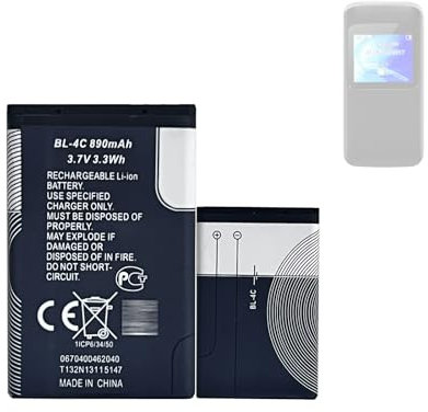 HIGHAKKU Batteria di ricambio BL-4C compatibile con smartphone Brondi Window