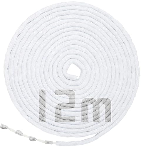 Ziamzra 360g Contrapesos Cortinas 12m Pesos para Cortinas 30g/m Plomos Cortinas Gusanillo para Cortinas Pesos para Cortinas Ducha Cortina Mantel Alfombra de Baño Mosquitera Exterior