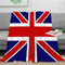British-Flag-Scaled Couchdecke Fleecedecke 3D Druck Sofadecke Wohndecke Flauschig Warm Bett Decken Tagesdecke Weichen Flauschig Kuscheldecke Für Mädchen Jungen 70x80inch(180x200cm)