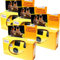 1A PHOTO PORST Topshot Lot de 4 appareils photo jetables Jaune (27 photos chacune, avec flash)