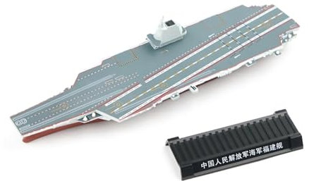 WANSUPYIN Modelo de metal a escala 1/1500, navío militar chino, nave, Fujian, modelo de portaaviones militar