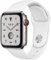 Apple Watch Series 5 (GPS + Celular, 44MM) Caja de Titanio Plateado con Correa Deportiva Blanca (Reacondicionado)