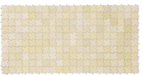 Navaris DIY Puzzle Holz - Natürliches Blanko Puzzle zum Selbstgestalten - Puzzle selber gestalten - Puzzle Blanko - 200 Teile Holzpuzzle - Perfekt zum Bemalen