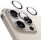 ESR Kamera Schutz für iPhone 15 Pro Max/15 Pro/14 Pro Max/14 Pro，Armorite Einzel Linsen Schutzfolien, kratzfestes, ultradünnes gehärtetes Glas mit Aluminiumkante, Armorite-Serie, 1 Stück, Klar