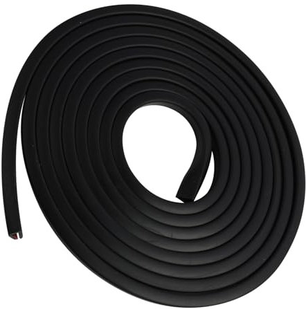 Car Door Edge Protector, 3M U-Shaped Rubber Edge Trim Black Edging Strip Car Doors Protector Self Adhesive Rubber Edging Trim Cars Door Protectors Edge Guards for Cars Doors Metal Sheet Glass Panel