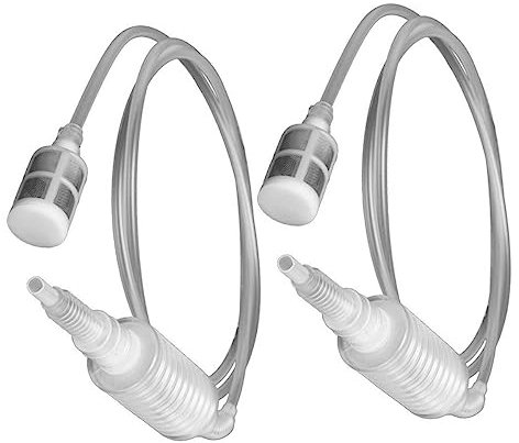 CHICAMPERA 2piezas Bomba Manual De Sifón Con Filtro Antigoteo Para Gasolina Agua Aceite Transferencia Líquidos Para Coche y Pecera