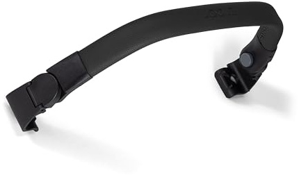 Joolz Aer2 Foldable Bumper Bar – Stays on Your Aer2 Stroller When Folded | Easy One-Hand Open on Both Sides - Soft Grip Handle - Joolz Must-Have Stroller Accessory - Black Carbon