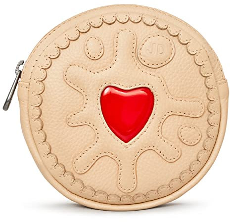 Offizielle Jammie Dodger Biscuit Leder Geldbörse Münzbörse RFID Blocking, biscuit, Einheitsgröße, Geldbörse