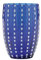 Zafferano Set di 6 perle Tumbler bicchiere d'acqua blu