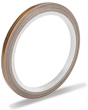 Modulor Metallic-Klebeband, glänzend, 5 mm x 10 m, Kupfer | Glänzendes Metallic-Klebeband aus Orafol Farbklebefolie 651; gut geeignet für dekorative Zwecke im Laden- und Messebau