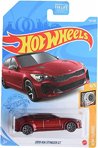 Hot Wheels 2019 Kia Stinger GT, [rot] 118/250 Turbo 4/5
