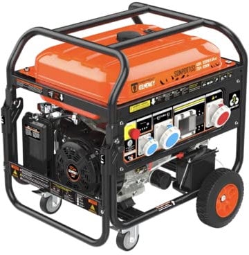 GENERGY Profi SVR SomportS 9200w LongTime Generador de gasolina (50 L depósito de 115 kVA 92 kW 400 V 8300 W 230 V interruptor de sobrecarga protección contra la falta de aceite 68 dB(A)7 mts