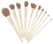 ZHIYE Lot de 10 pinceaux de maquillage professionnels blancs pour fard à paupières, fond de teint, anti-cernes, etc.