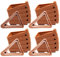 SZXMDKH 24 Triangle Toes Plant Pot Feet - Invisible Risers & Lifters for Terracotta & Other Pots - Indoor & Outdoor Use