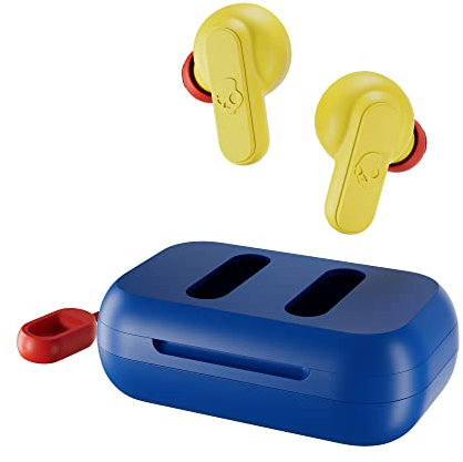 Skullcandy Auriculares Totalmente Inalámbricos Dime - Blue, Yellow, Red