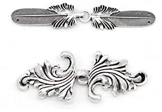 XPEX 2 pièces Cardigan Clips Châle Clips Pull Vintage Cardigan Clips Pull Clips Vintage Broches Cardigan Broche Clips pour Femmes