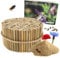 aktiongruen MEGAPACK Bambusröhrchen Insektenhotel Bastelsachen ca. 300 Niströhren 10cm + 300g Lehmpulver & mehr! für Wildbienen & solitär lebende Wespen