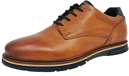bugatti man Lace Shoe Cognac, 42
