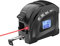 TopHomer 3-in-1-Digital-Laser-Entfernungsmesser mit LCD-Display, 40 m/131 Fu Laserma, 5 m/16 Fu Maband, Entfernung/Flche/Volumen/Pythagoras, Einheitenumschaltung, Datenspeicherung