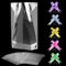 50 Stück Cellophantüten Klar 20 x 30 cm Transparente Zellophanbeutel Süßigkeiten Tüten mit 50 Pull Bögen Klare Flache Cello Cellophan Taschen für Süßes Geschenk Cupcake Gastgeschenke