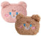 KOMBIUDA 2st Plüsch-Kosmetiktasche Kawaii Schminktasche Brieftasche Münzbeutel Beutel Für Menstruationstassen Kleine Plüsch Cartoon Beutel Reise-kulturbeutel Geldbörse Mädchen Reisen