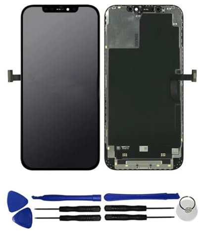 OYOG Replacement for Apple iPhone 12 Pro Max (A2411, A2342, A2410, A2412) Touch Screen Digitizer Assembly LCD Display (No Bezel Frame) Black