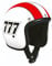 Bandit Jet 777 Jethelm, weiß/rot, M (57/58)
