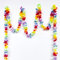 douyif Hawaiian Girlande De Blumen Hibiskus Hawaiian Blumengirlande Deko Hawaiian Garland Hibiscus für Hawaii Tropische Karneval Sommer Strand Theme Aloha Tiki Party Hängedeko (10 Meters)