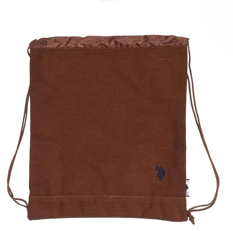 BIUKN0322MIA Herren-Rucksack mit Kordelzug, braun, One size