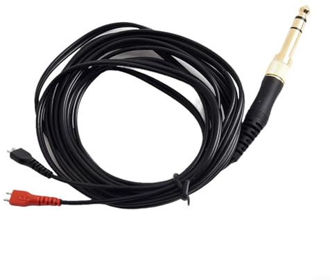 High Fidelity Ersatzkabel für Headsets wie HD25, HD560 und mehr, 2 m lang, mit 3 5 mm Adaptern