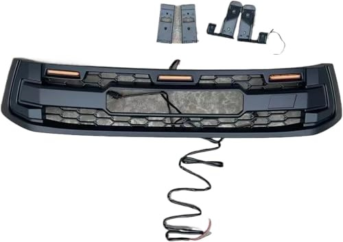 Senyoi Grill für Toyota Für Hilux Für Revo 2015-2017 Front Stoßstange Grille Mesh