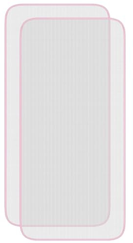 guduling 2 Pack Ironing Cloth,Ironing Clothes Protector Mesh 89 X 40CM,Pink | Pressing Cloth for Ironing,Polyester Pressing Cloth, Mesh Iron Pressing Mat for Easy Irons Sewing