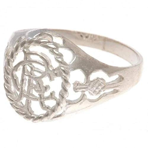 Rangers FC Ring Sterlingsilber, Silber, Small