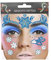 Gesichtstattoo - Glitzer Aufkleber Klebetattoos Temporäres Glitter Face Tattoo Motto Party Karneval Halloween (Prinzessin)