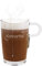 Herz & Heim® Leonardo Loop Glastasse mit Gravur des Wunschnamens für Kaffeegenießer (Kreise)
