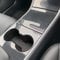 kadore Interior Central Control Panel Armrest Cup Holders Cover Trim For Tesla Model 3 2018-2019 Carbon Fiber Style 4-pc