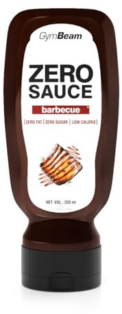GymBeam Salsa Barbecue ZERO, Salsa Barbecue Senza Zucchero, Grassi, Glutine e Lattosio, Adatta a Vegani, Vegetariani e Diete, Esalta il Gusto del Tuo Cibo Preferito