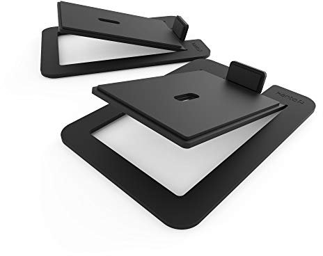 Kanto S6 Desktop Speaker Stands for Large Speakers - 2 Pack (Black)