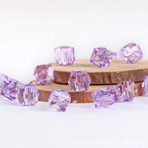 1000 Stück Glasperlen Großhandel 10 Mm Kristall Facettierte Perlen Schmuck Versorgung Für Diy-Perlen, Armbänder, Halsketten, Ohrringe & Amp; Andere Schmuckstücke, Violett