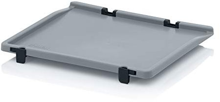 Scharnierdeckel für Auer Eurobehälter 40x30 * Klappdeckel Deckel für Eurobox 40 x 30