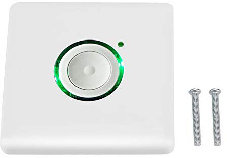 Robuster Zeiteinstellschalter, AC110-250V LED-Lichtverzögerungs-Zeitschaltuhr für Außenbeleuchtung 16-Stufen-Zeiteinstellung, Energiesparlicht-Zeitschalter