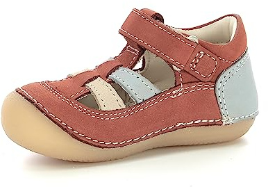 Kickers Unisex Kinder sushy Mary Jane Schuh, Beige, 18 EU