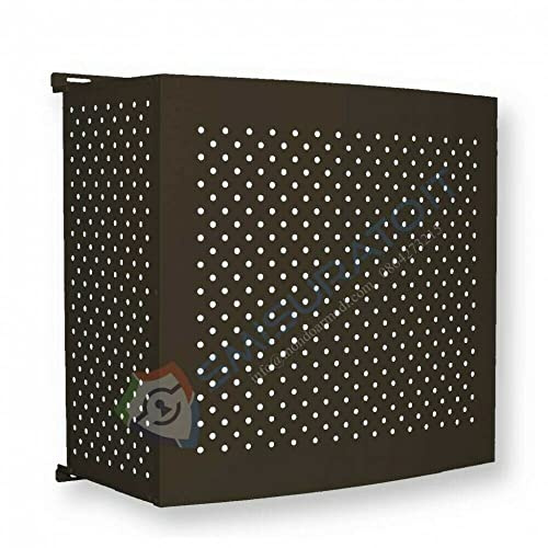 Copri Condizionatore Tutto Colorato (Testa Di Moro RAL 8017, 70 H x 90 L x 50/58 P (cm))