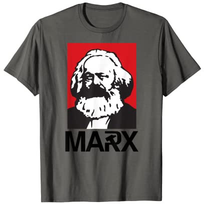 Karl Marx - Martello e falce - Comunista Maglietta