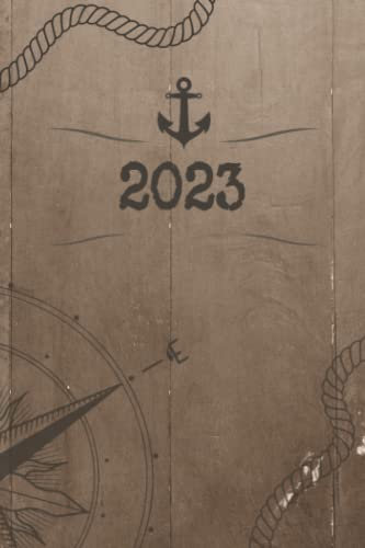 Kalender: Kompakter Jahresplaner Wochenübersicht | A5 | Januar bis Dezember | Ferien, Feiertagen Monatsübersicht und vieles mehr | Organizer und Zeitplaner für 1 Jahr | Maritim Anker