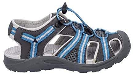 CMP Kids AQUARII 2.0 Hiking Sportliche Sandale, Grau-Meeresblau (Graffite-Oltremare), 34 EU